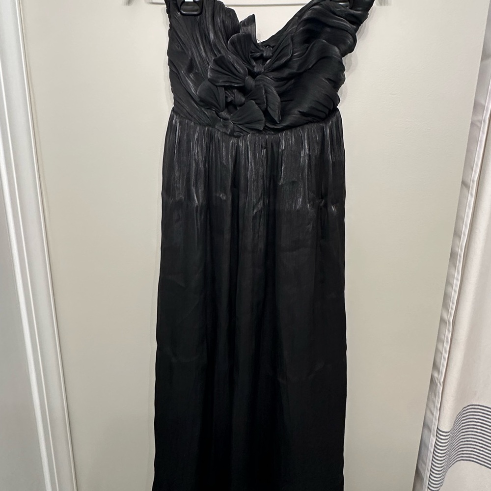 Petal & Pup Black Strapless Dress